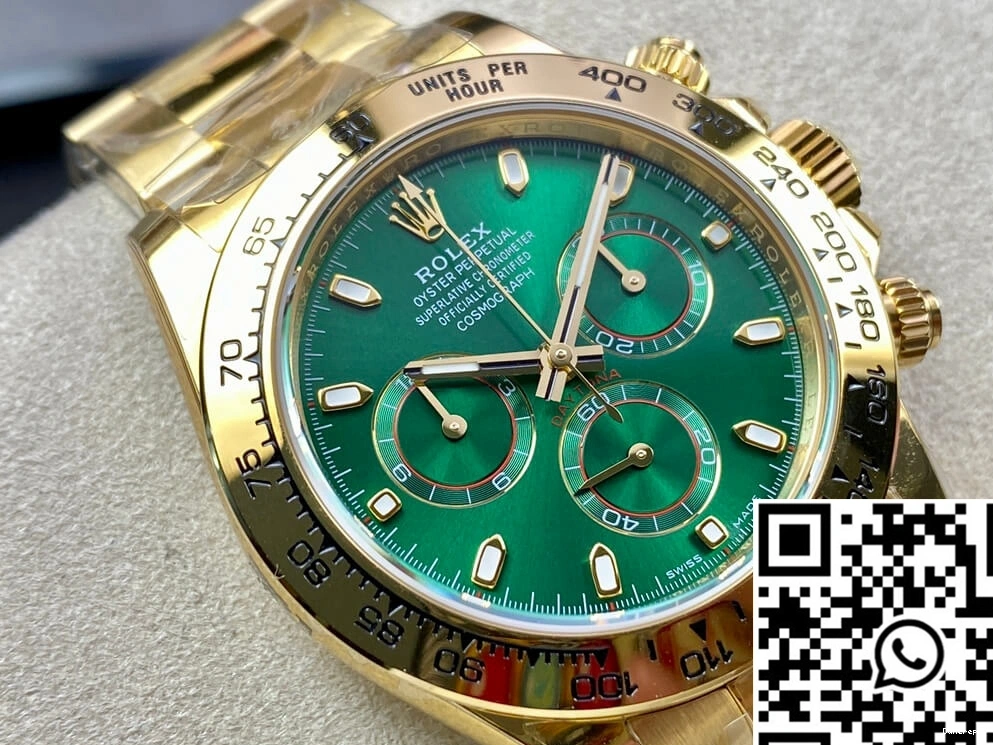 Factory Daytona M116508-0013 Green Gold Yellow BT Rolex Dial 0422